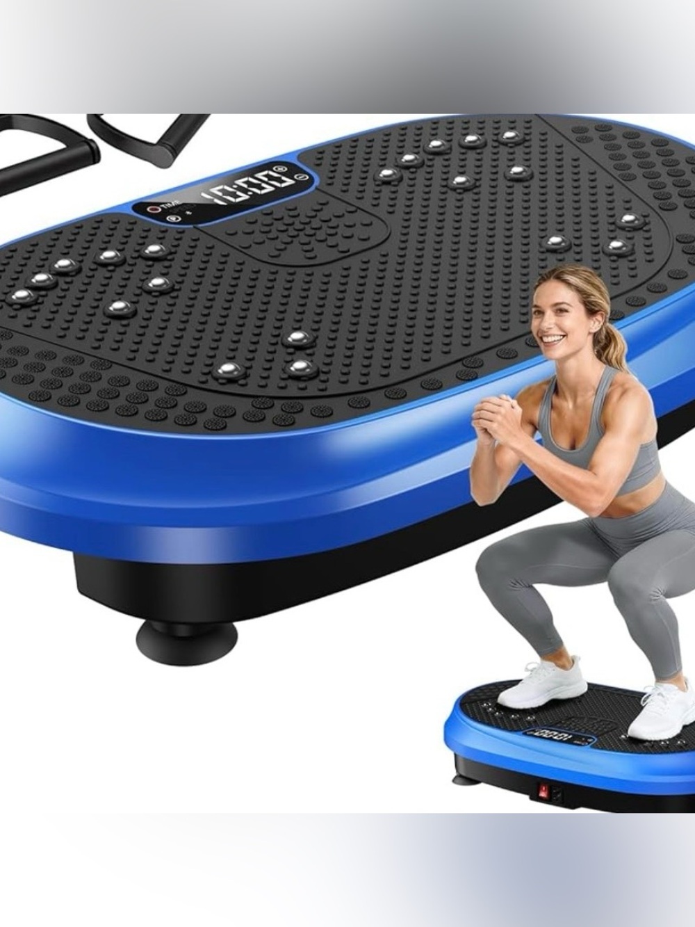 Blue Power Vibration Plate - Whole Body Fitness Platform